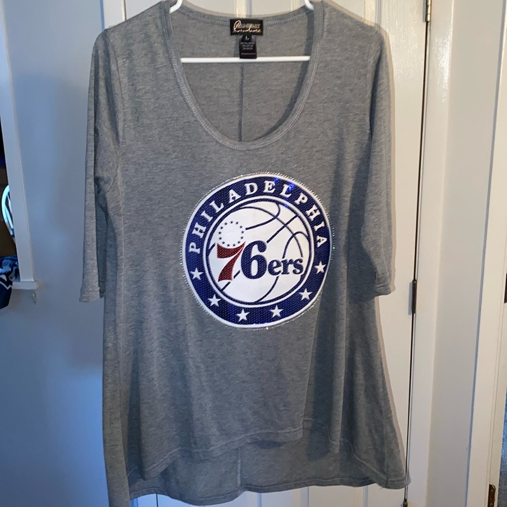 ❗️NWOT Philadelphia 76ers Sequin Tunic